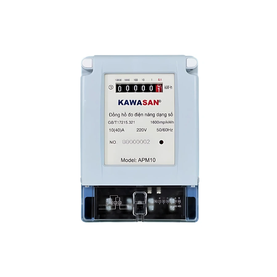 Đồng Hồ Đo Điện Năng Dạng Số 1 Pha APM10