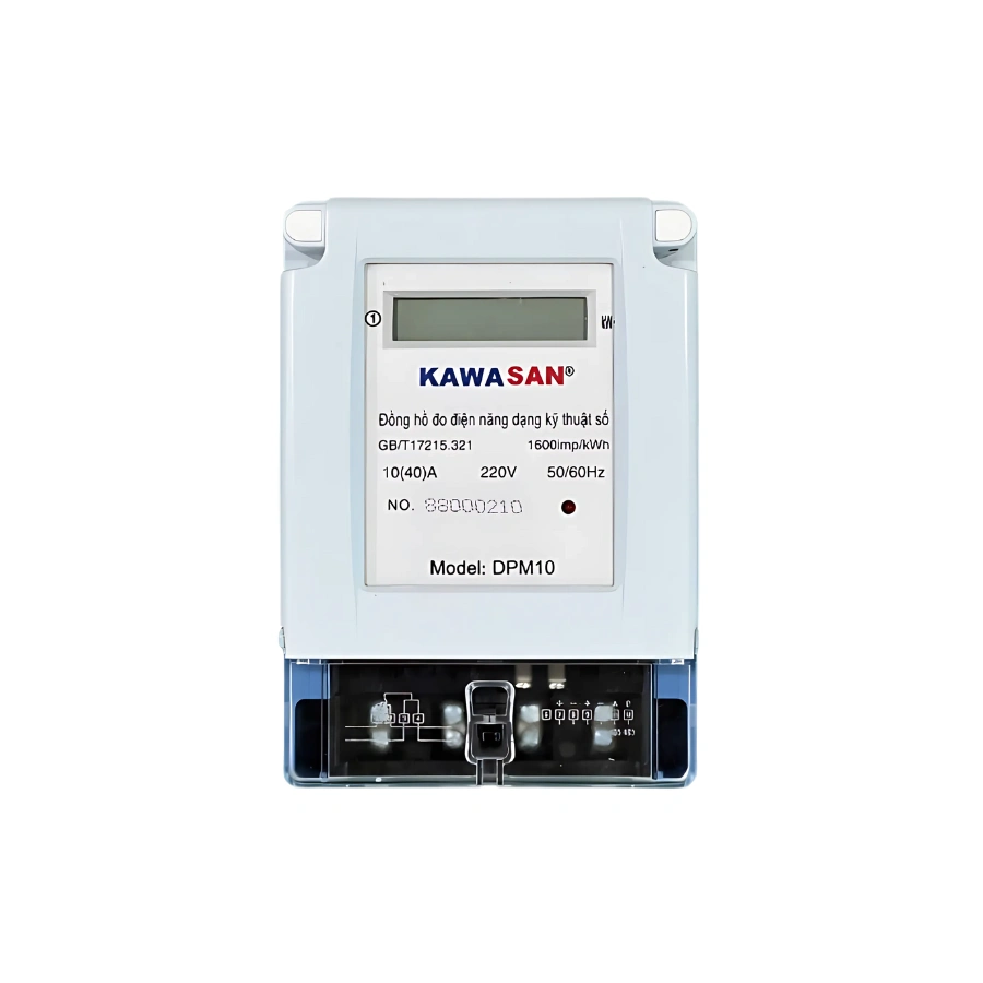 Đồ Hồ Đo Điện Năng 1 Pha Ký Thuật Số DPM10