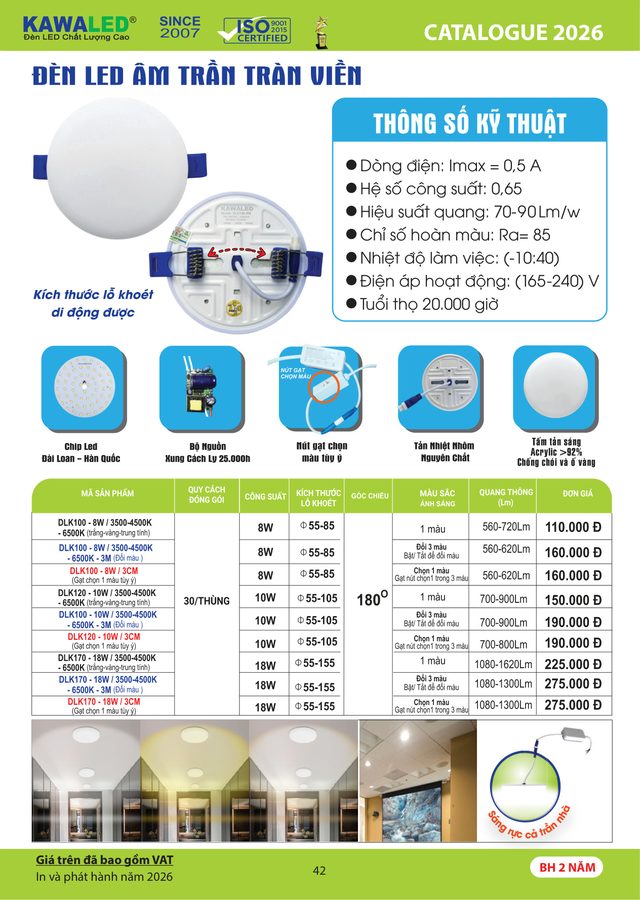 KAWALED - Dòng Sản Phẩm Catalogue Trang 41