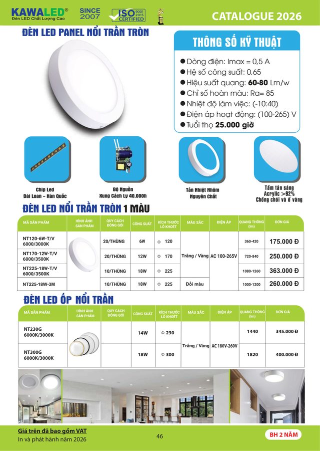 KAWALED - Dòng Sản Phẩm Catalogue Trang 45
