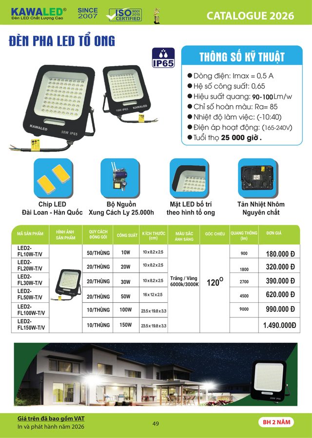 KAWALED - Dòng Sản Phẩm Catalogue Trang 48